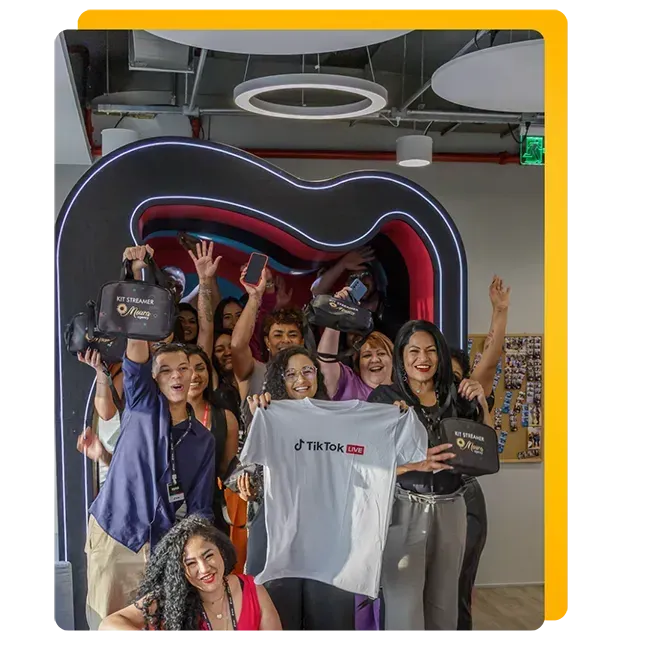 photo of Moura Agency at tiktok office in sao paulo