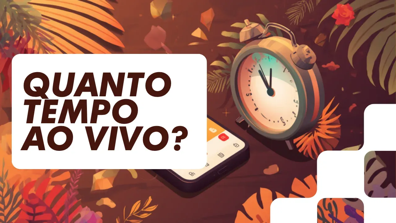 Capa do artigo sobre quanto tempo ficar ao vivo no TikTok