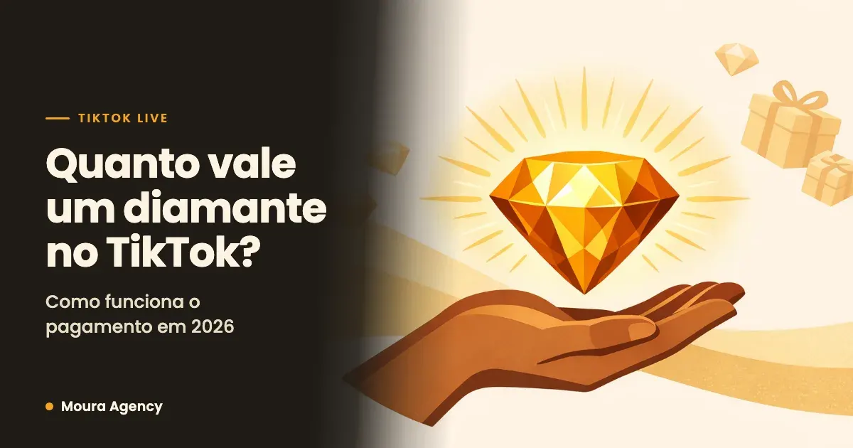 Quanto vale cada diamante no TikTok LIVE? Como funciona o pagamento em 2026