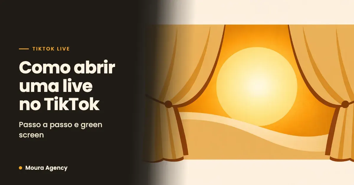 Como abrir uma live no TikTok (passo a passo e o recurso de green screen)
