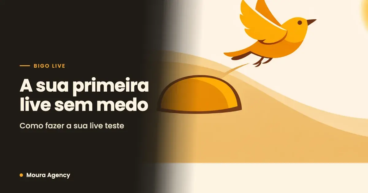 Live teste na Bigo Live: como abrir a sua primeira live sem medo