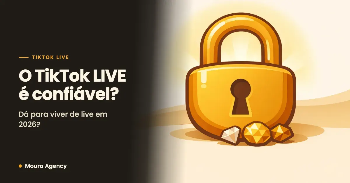 TikTok LIVE é confiável? Dá para viver de live em 2026?